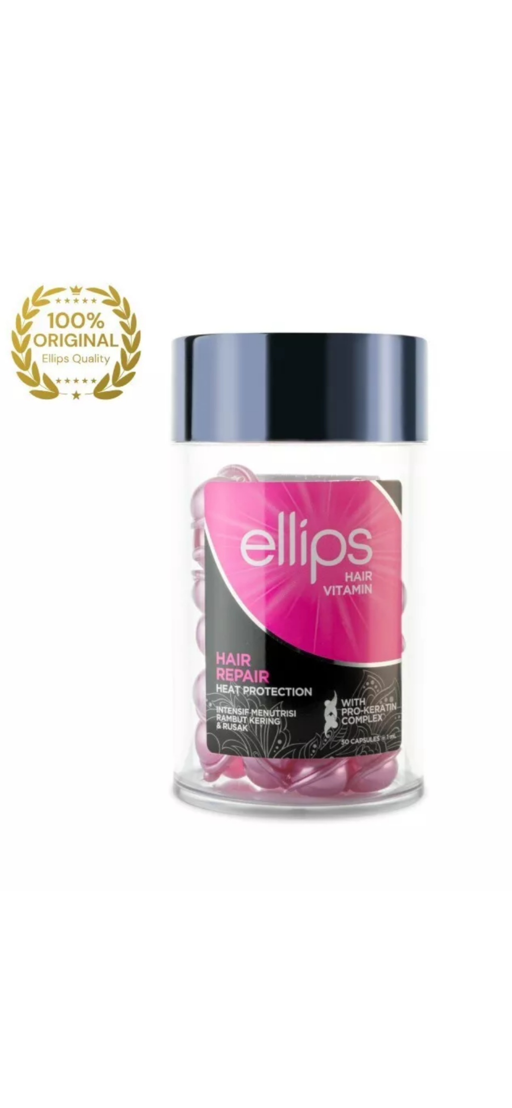 ELLIPS Hair Vitamin Capsules with Keratin Oil (50pc) - BALI