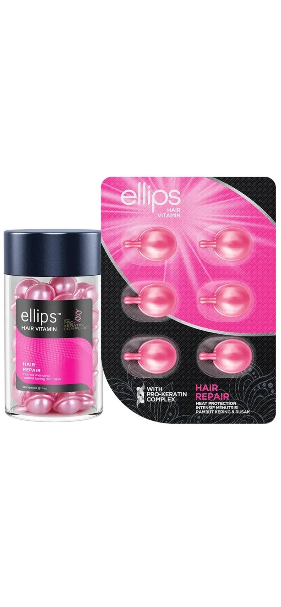 6x ELLIPS HAIR VITAMIN KERATIN OIL - BALI HAIRCARE