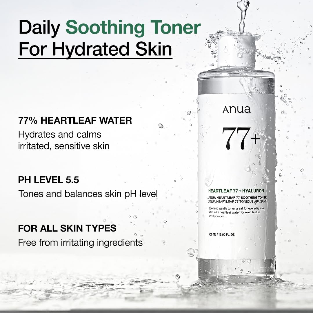 Anua - Heartleaf 77% Soothing Toner 250ml - KOREAN SKINCARE