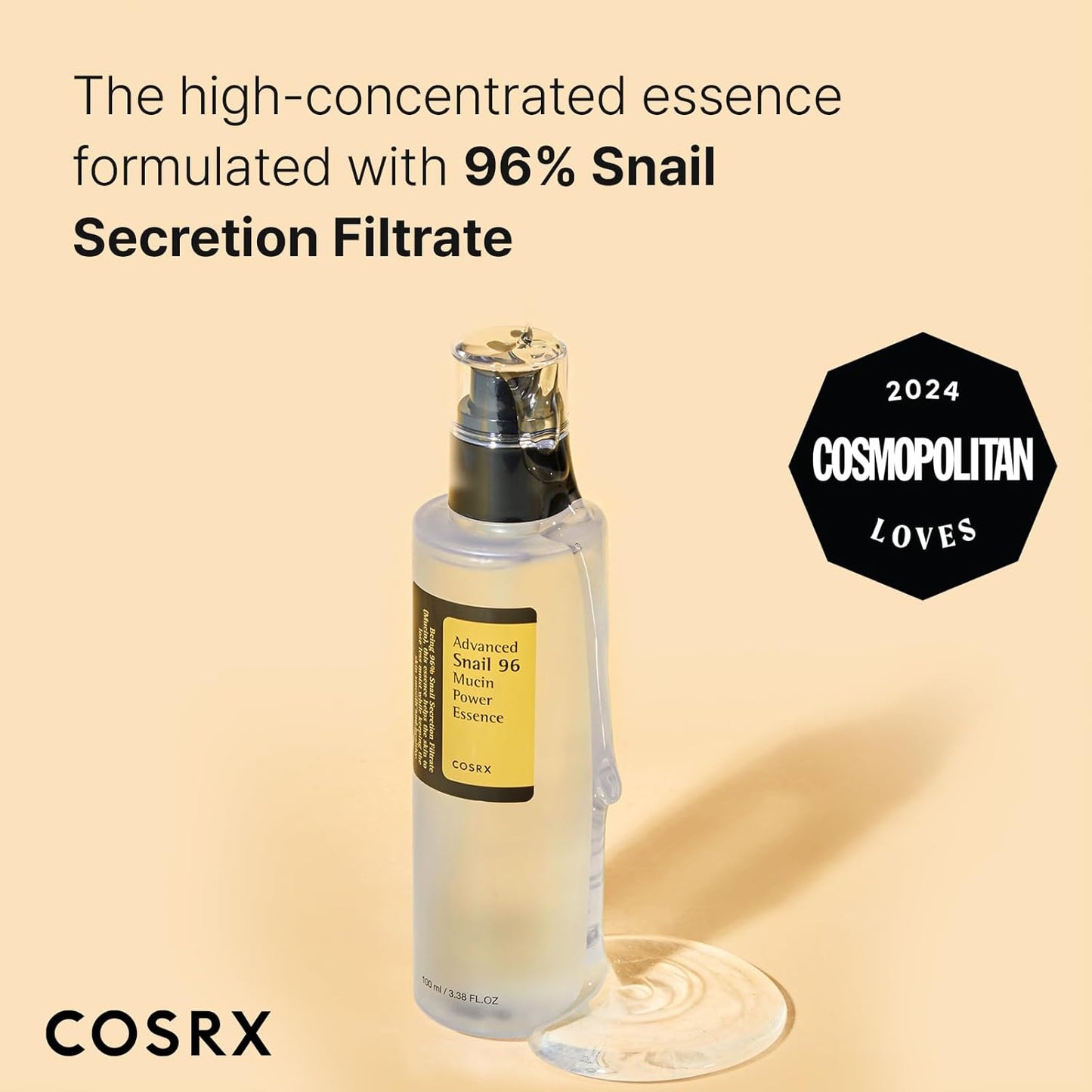 Cosrx - Advanced Snail 96 Mucin Power Essence 100ml - KOREAN SKINCARE