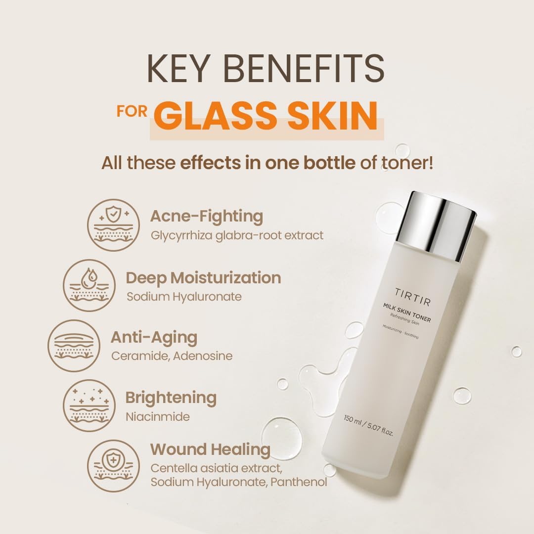TirTir - Milk Skin Toner 150ml - KOREAN SKINCARE