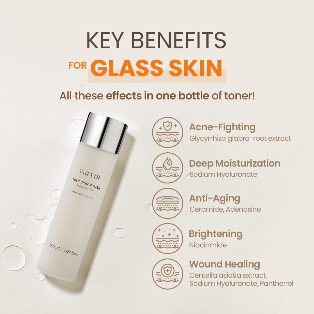 TirTir - Milk Skin Toner 150ml - KOREAN SKINCARE
