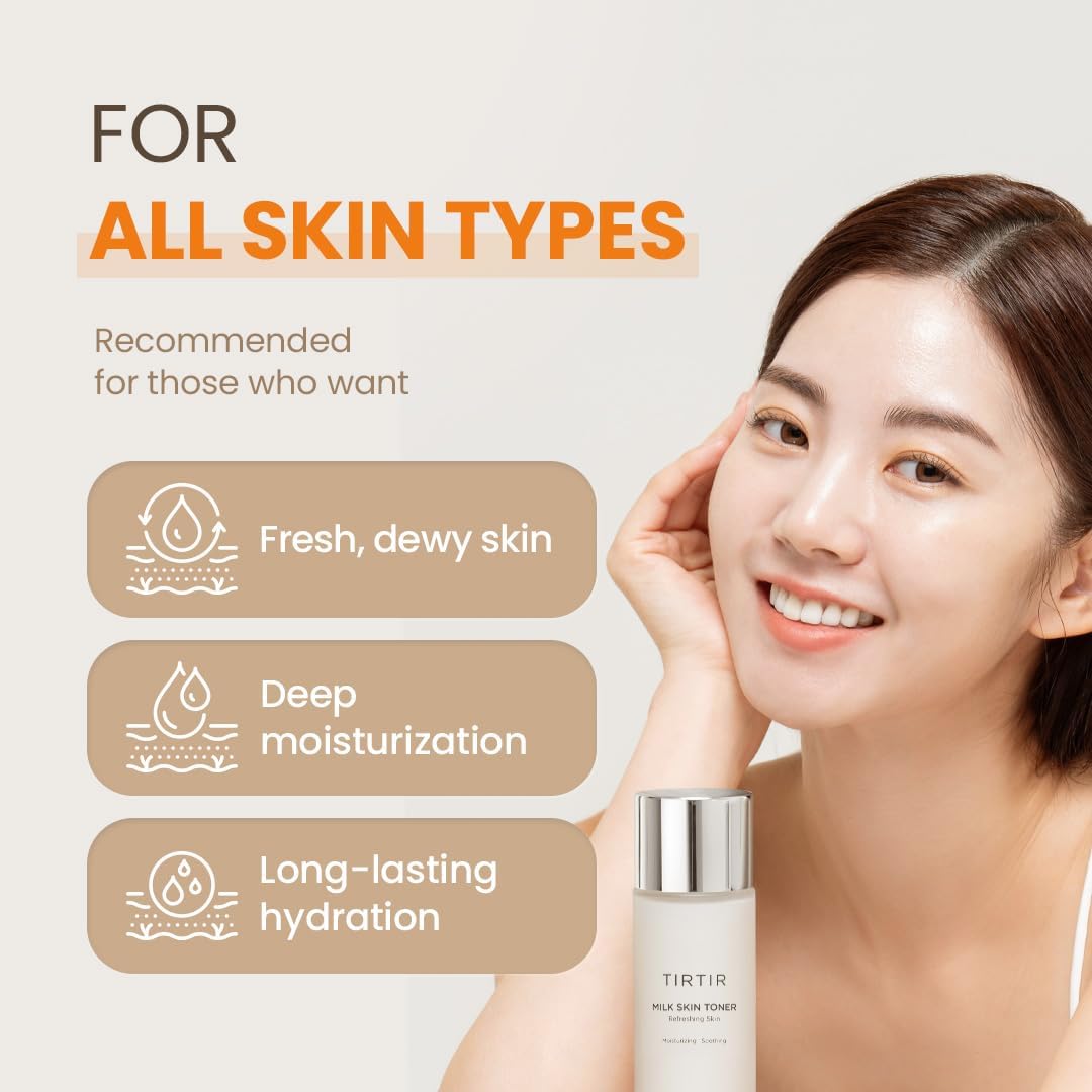 TirTir - Milk Skin Toner 150ml - KOREAN SKINCARE