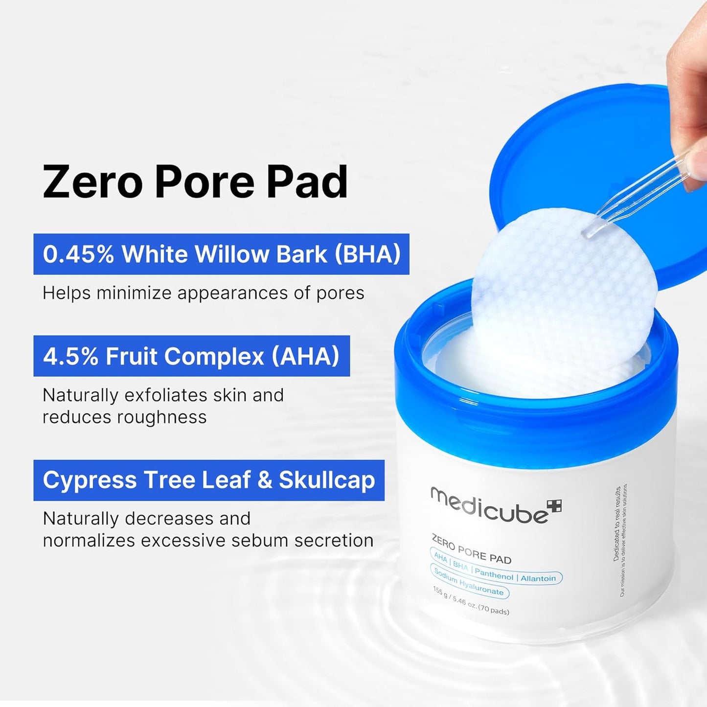 Medicube - Zero Pore Pad 2.0 (70ea) - KOREAN SKINCARE
