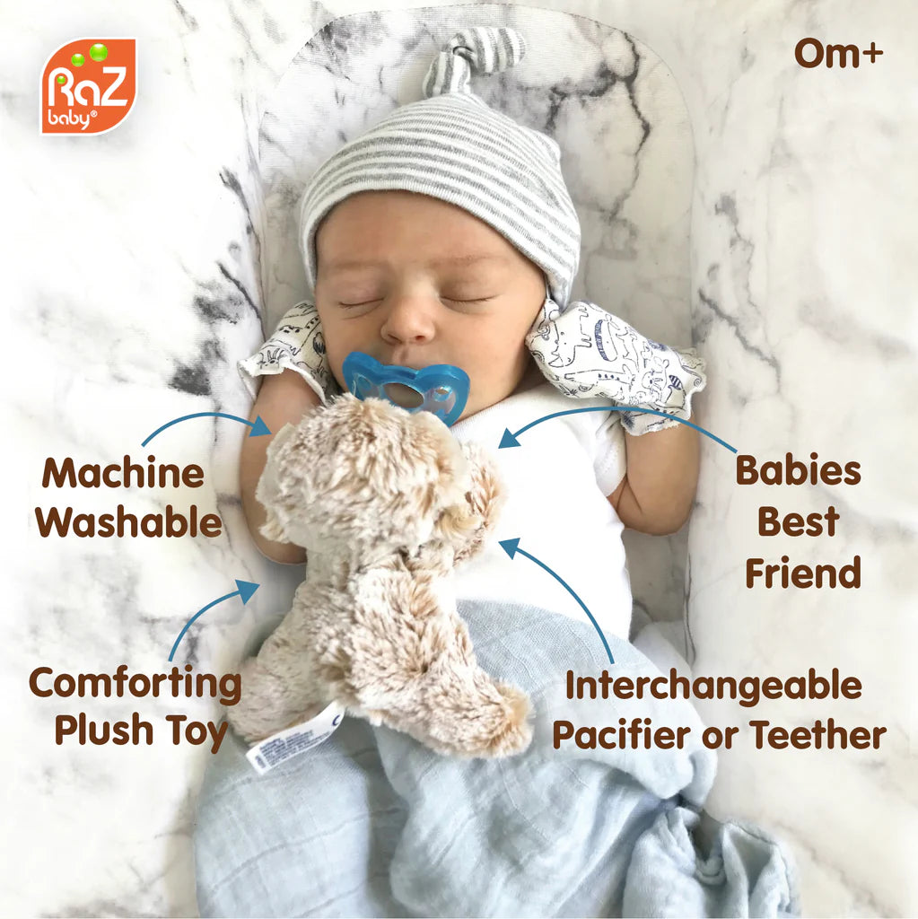 Sam the Sloth Pacifier and Teether Holder