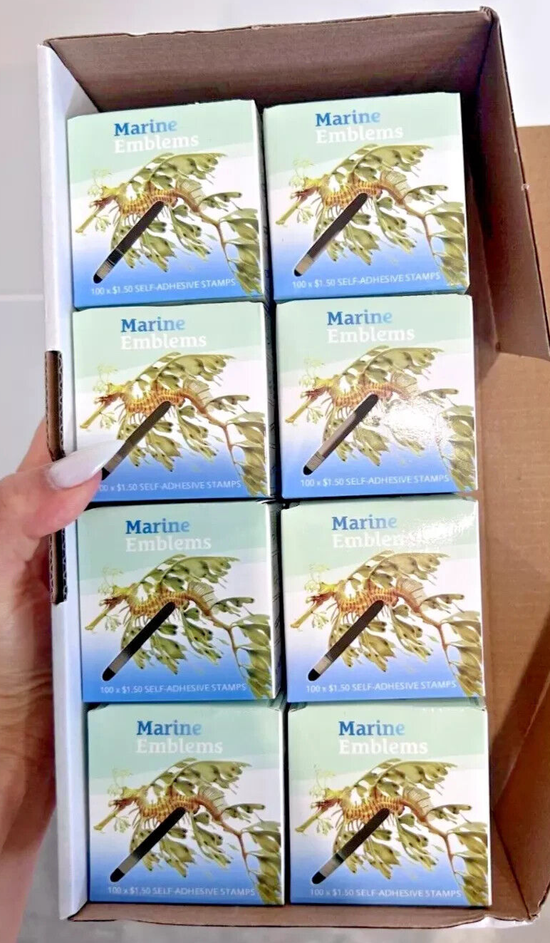 $1.50 Stamp Collection Self-Adhesive Marine Emblem Labels