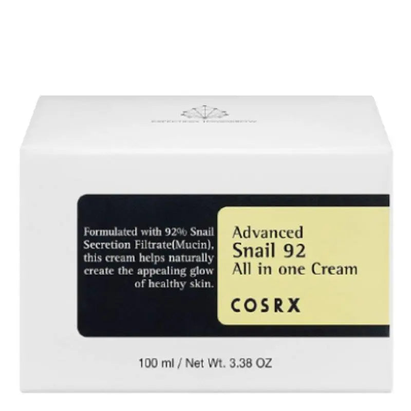 Cosrx - Advanced Snail 92 All In One Cream 100ml - KOREAN SKINCARE