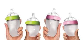 COMOTOMO NATURAL SILICONE BABY BOTTLE 250ML PINK
