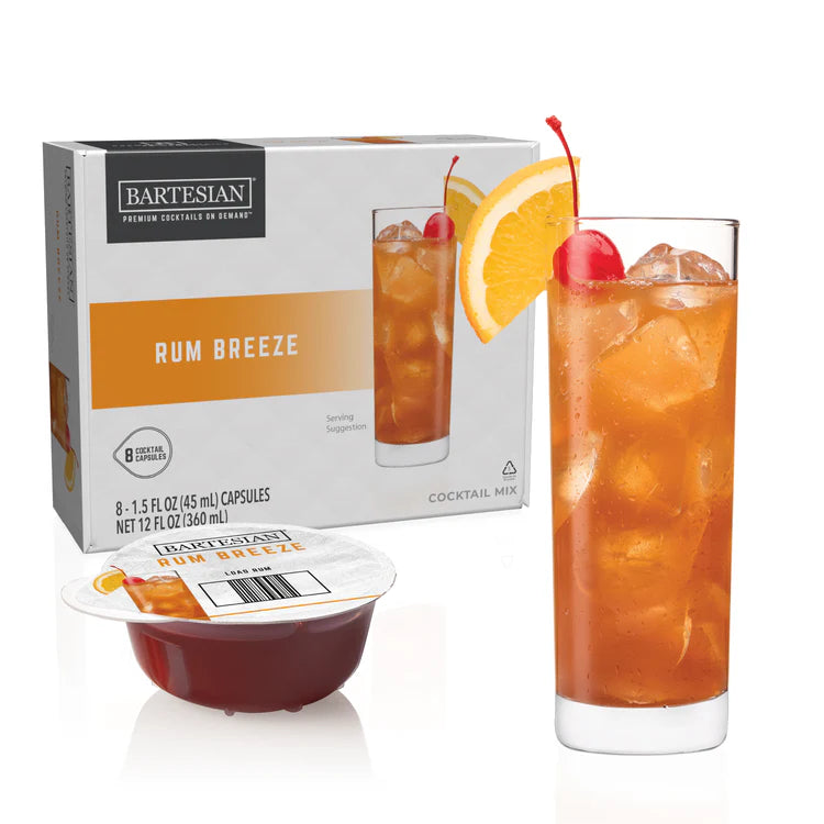 BARTESIAN RUM BREEZE CAPSULES (6 Pack)