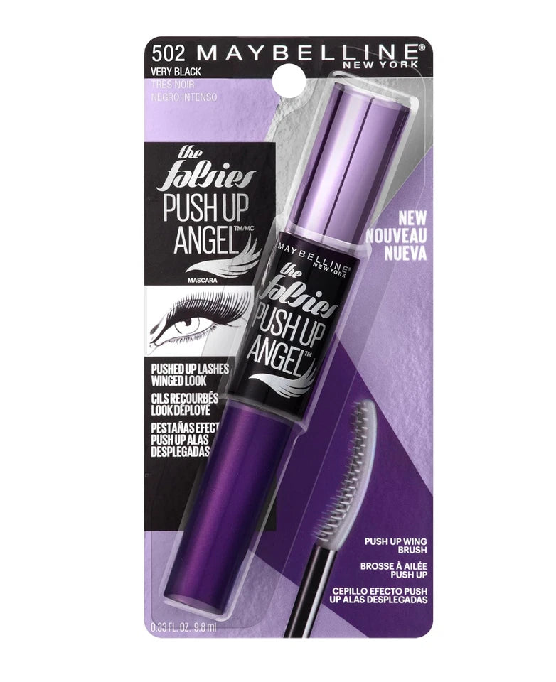 Maybelline Volum' Express Falsies Push Up Angel Washable Mascara- Blackest Black