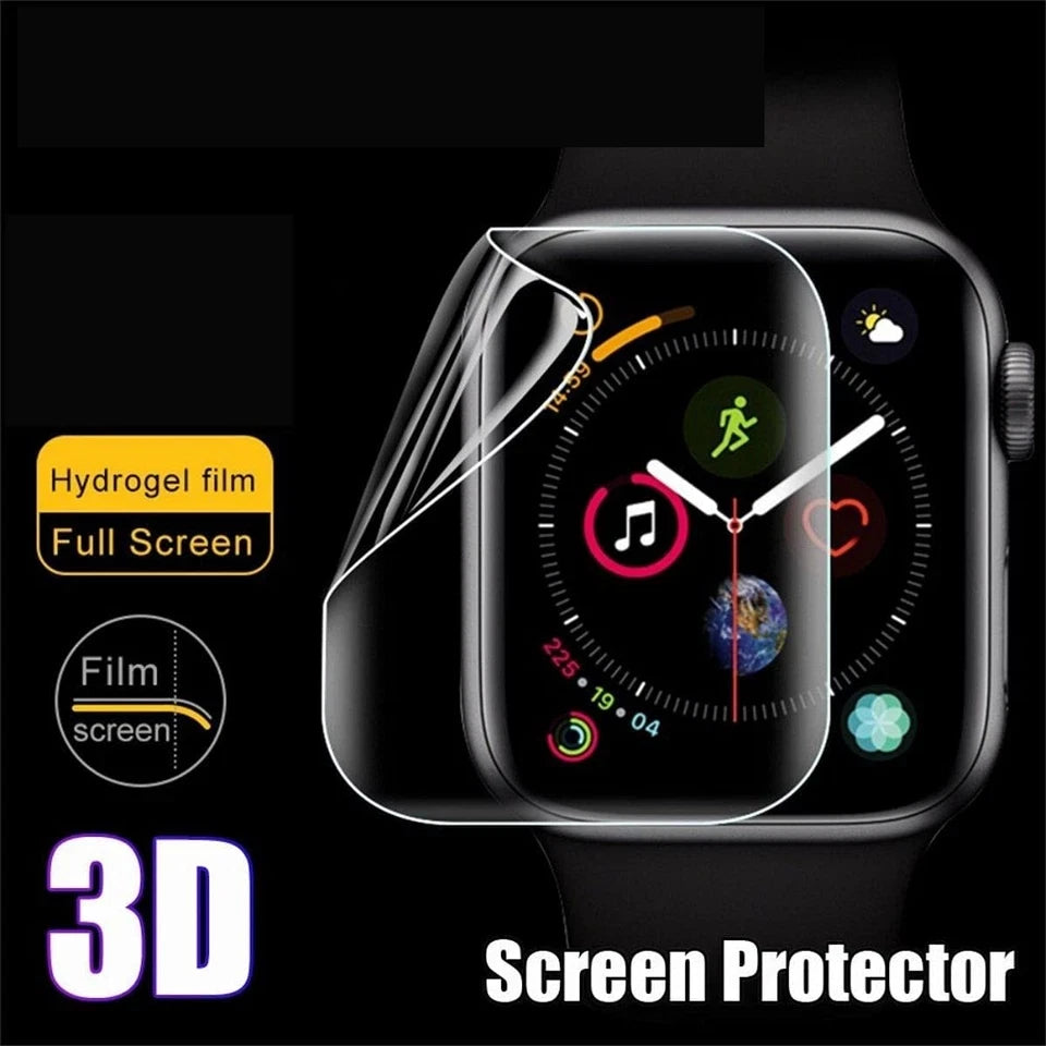 2x Apple Watch Screen Protector – Tempered Glass for Series 1–9, SE & Ultra