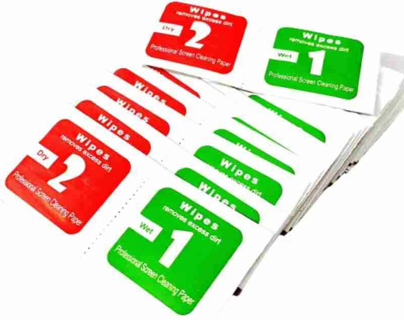 Alcohol Wipe Wet/Dry Cleaning Screen Wipes Cloth Mobile Phone Iphone