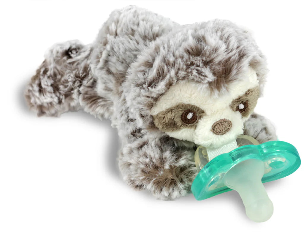 Sam the Sloth Pacifier and Teether Holder