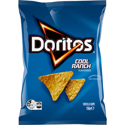 DORITOS Cool Ranch Corn Chips 150g x 3 | Hard-to-Find Flavour