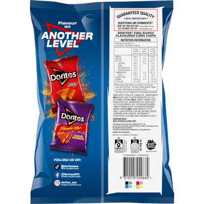 DORITOS Cool Ranch Corn Chips 150g x 3 | Hard-to-Find Flavour