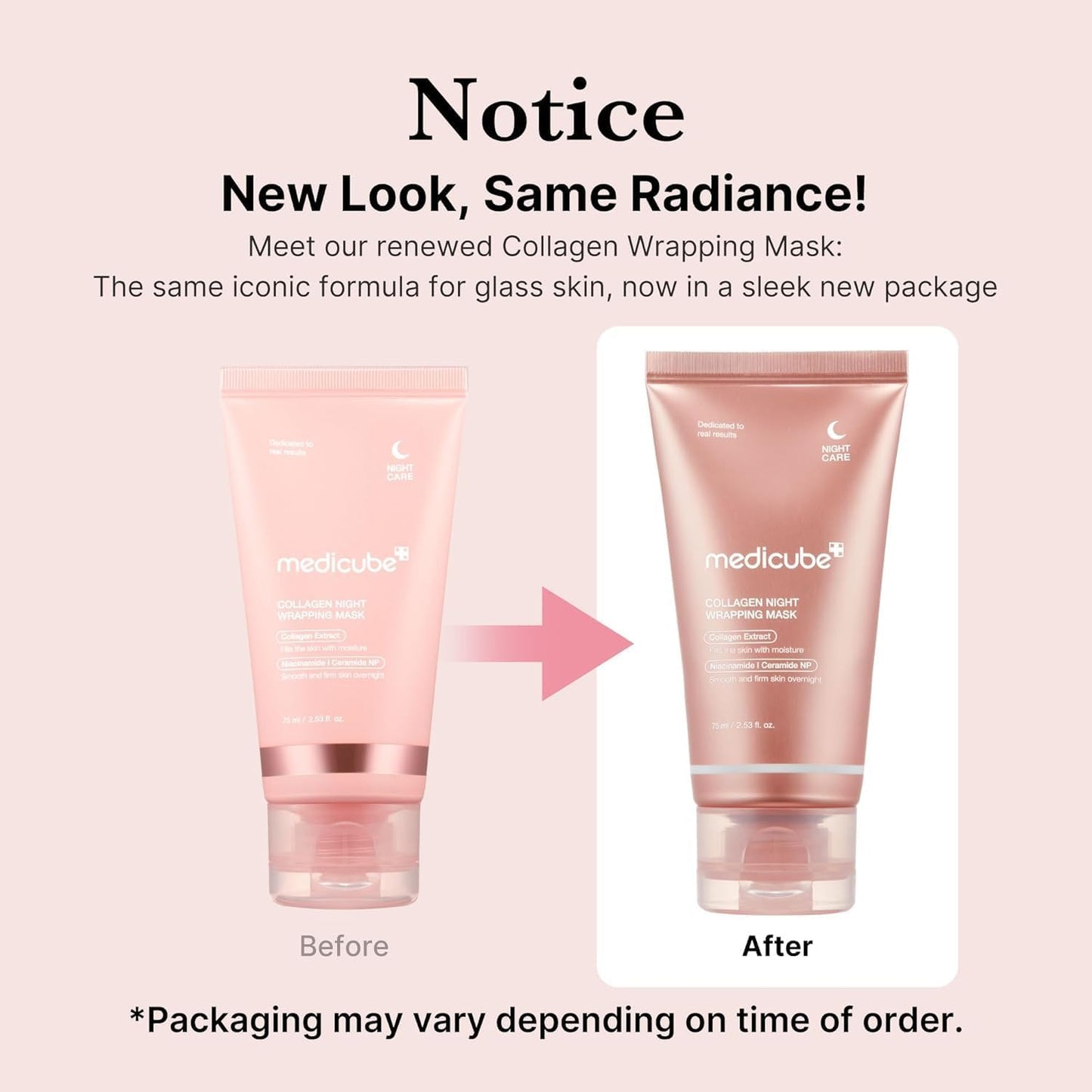 Medicube - Collagen Night Wrapping Mask 75ml - KOREAN SKINCARE