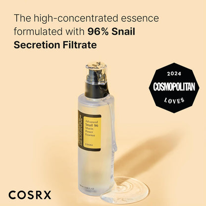 Cosrx - Advanced Snail 96 Mucin Power Essence 100ml - KOREAN SKINCARE