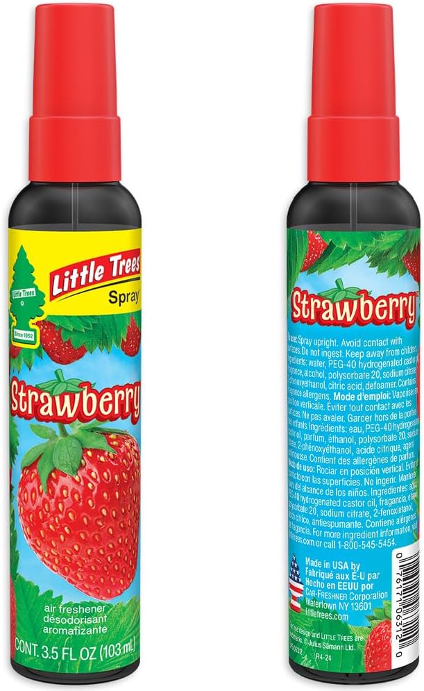 Little Tree Strawberry Air Freshener Pump Spray 103 ml