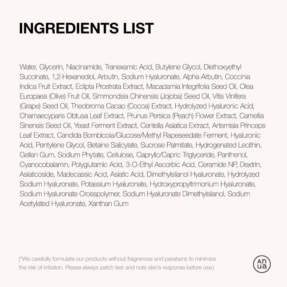 ANUA - Niacinamide 10% + TXA 4% Serum 30ml - KOREAN SKINCARE