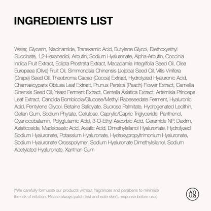 ANUA - Niacinamide 10% + TXA 4% Serum 30ml - KOREAN SKINCARE