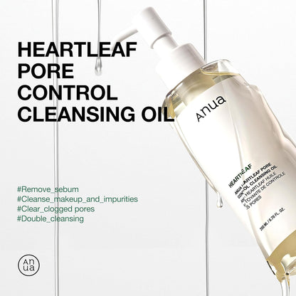 Anua - Heartleaf Pore Control Cleansing Oil 200ml - KOREAN SKINCARE