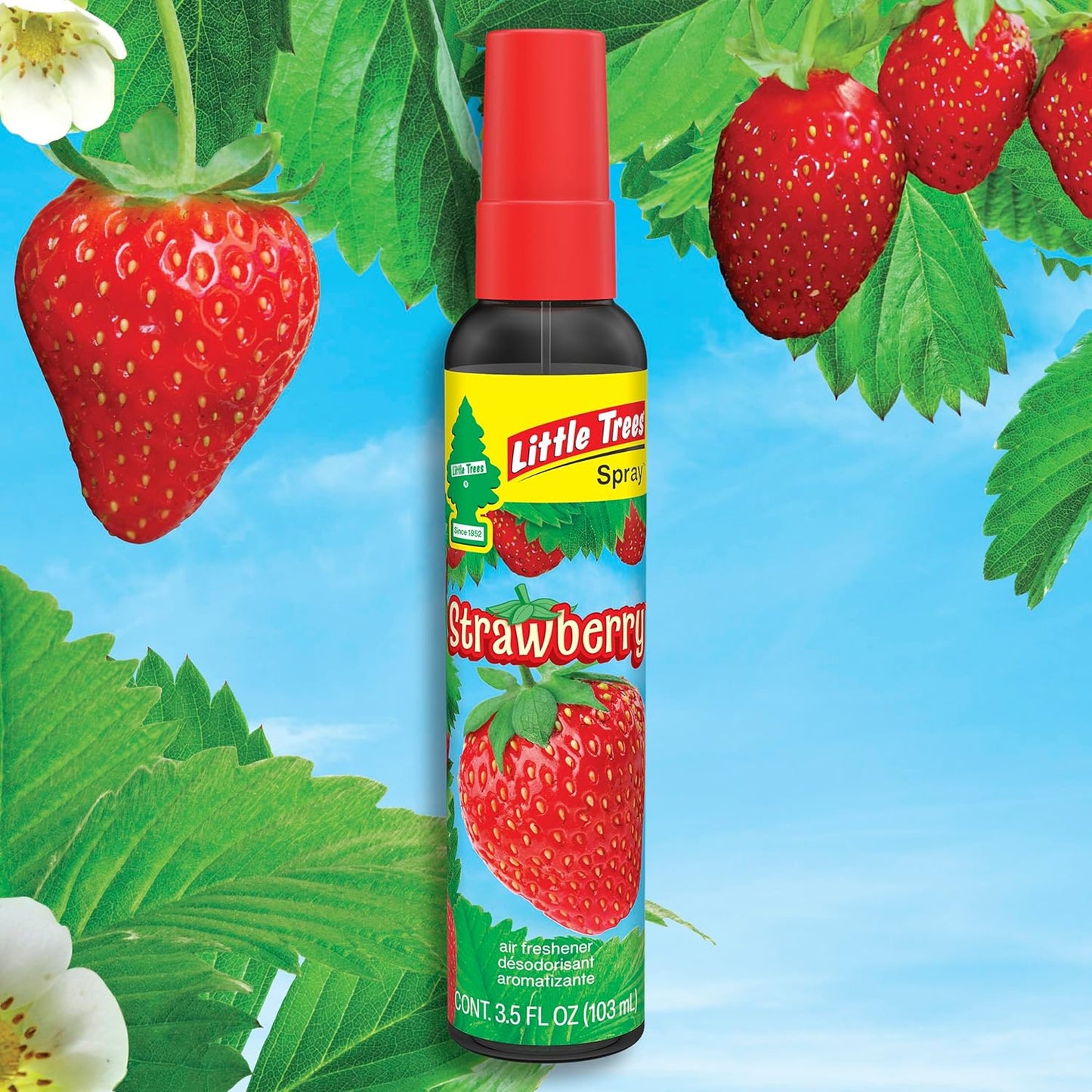 Little Tree Strawberry Air Freshener Pump Spray 103 ml