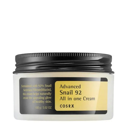 Cosrx - Advanced Snail 92 All In One Cream 100ml - KOREAN SKINCARE