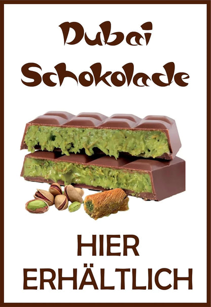 DUBACO DUBAI CHOCOLATE PISTACHIO CREAM BEYOGLU 95G BLOCK - VIRAL DUBAI CHOC