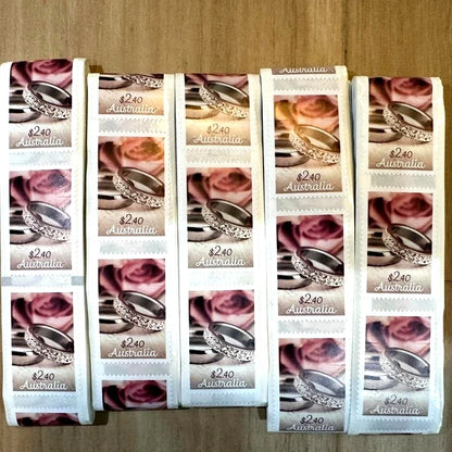 $2.40 STAMP AUSTRALIA WEDDING COLLECTOR POST