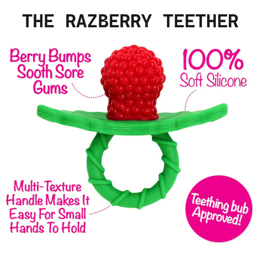 RAZBABY TEETHER - RAZBERRY