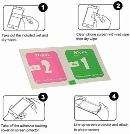 Alcohol Wipe Wet/Dry Cleaning Screen Wipes Cloth Mobile Phone Iphone