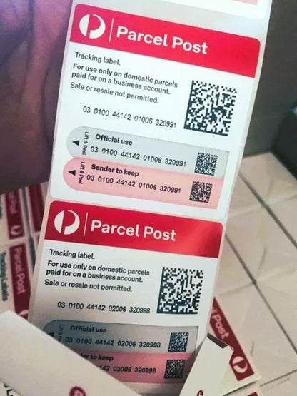 Tracking Labels Australia Post Stickers