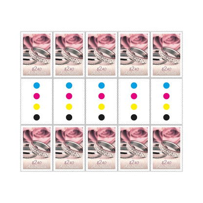 $2.40 Australia Post Wedding Stamps